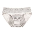 thumbnail image 3 of Lunuaoe Teen Girls Menstrual Period Panties, Leak-Proof Cotton Underwear, Mid Waist Cute Print Briefs, 3 of 7