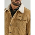 thumbnail image 3 of Wrangler Men's Cowboy Cut Sherpa Lined Corduroy Brown Jacket 112352872, 3 of 4