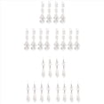 thumbnail image 4 of NEW 72 Pcs Chandelier Crystal Prisms Pendants Set 38 mm Clear Teardrop Icicle Crystals Parts Replacement, 4 of 4
