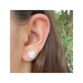 thumbnail image 2 of Aretes GREG J.M. Clásico Perlas Cultivadas 12 mm Chapa de Oro, 2 of 5