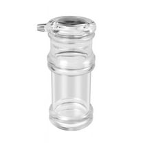 Quaqdae Soy Sauce Vinegar Bottle Clear Acrylic Soy Sauce Vinegar Olive Oil Bottle Bbq Dispenser Shaker 100Ml