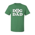 thumbnail image 2 of Wild Bobby, Best Paw Dog Dad, Pop Culture, Men Graphic Tee, Kelly, Large, 2 of 3