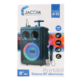thumbnail image 4 of Bocina Bluetooth 8 JACOM con Luz RGB y Radio FM, 4 of 4