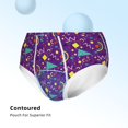 thumbnail image 3 of Pofeuu Retro 80s Style Print Boy's Briefs Toddler Boys' Underwear, Organic Cotton, Comfort Briefs-Small, 3 of 7
