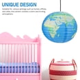 thumbnail image 3 of 2pcs Earth Shaped Paper Lanterns Hanging Paper Lantern World Map Paper Lantern Party Decors, 3 of 9