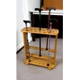 thumbnail image 2 of Wooden Cane Stand Holder for Multiple Walking Sticks | 23-Hole Solid Wood Cane Rack Organizer | 27-Inch Tall Floor-Standing Cane & Umbrella Stand, 2 of 4