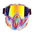 thumbnail image 1 of Hearth & Gear Retro Goggles Motorcycle Off Road Racing Eyewear Ski Wind Goggles Riding Glasses Post Rhinoplasty Glasses Ski Goggle Glasses for Goggles Boys Gear Yfz450r Exhaust Quick Straps for, 1 of 7