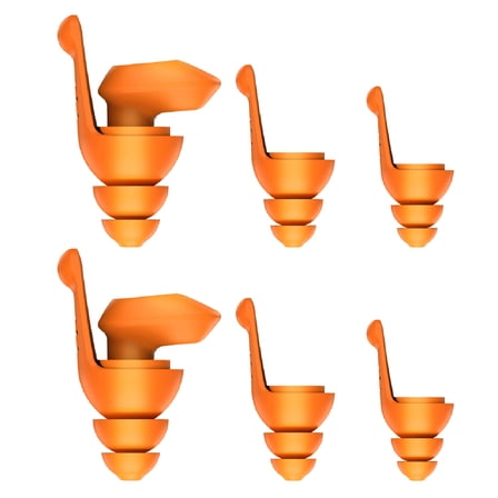 Mixx assistive audio Safety Certified-Hearing-Protection Earplugs with Travel Case, USAA-WRK-NP-497