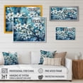thumbnail image 4 of Designart "White Blue Apple Tree Melody" Floral Apple Tree Wall Art Print, 4 of 5