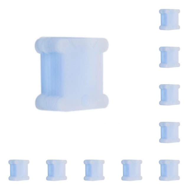 Bearachild Tablero de bobinado bobinas de hilo bobina bobinadora de alambre multipropósito accesorios de tejer simplemente usados Azul 100 piezas 10piezas