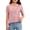 Pink, variant on YOUYEDIAN Teen Girls Sequin T Shirts Kids Sparkle Glitter Cute Round Neck Short Sleeve Tops (Gold, 13-14 Years)