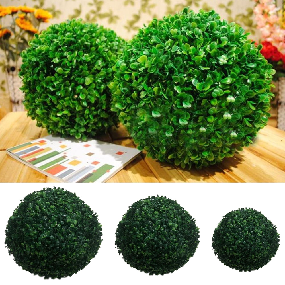 DGROEE Artificial Green Plant Decorative Balls, Indoor Ecofriendly
