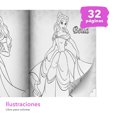 thumbnail image 3 of Libro Para Colorear 32 Páginas Con Stickers Y Accesorios Disney Princesas, 3 of 4