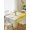 White Gray Yellow, variant on Yellow Grey Table Cloth, Abstract Modern Oil Painted Art Waterproof Tablecloth for Rectangle Tables, Reusable Washable Fabric Table Cover for Restaurant Kitchen Dining Tables 52"x70"