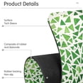 thumbnail image 4 of Yayeee Faucet Mat for Kitchen Sink 30" Diatomite Long Splash Guard Pad, Green Dot Triangles Pattern, 2 Pack, 4 of 7