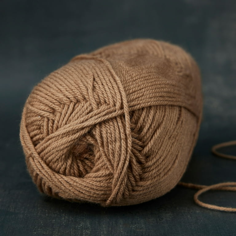 IMPECCABLE Golden Beige Loops & Threads Yarn 