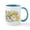 White/Blue Inside, variant on CafePress - Easter Bunnies, Duckling And Tulips - 11 oz Ceramic Mug - Novelty Coffee Tea Cup