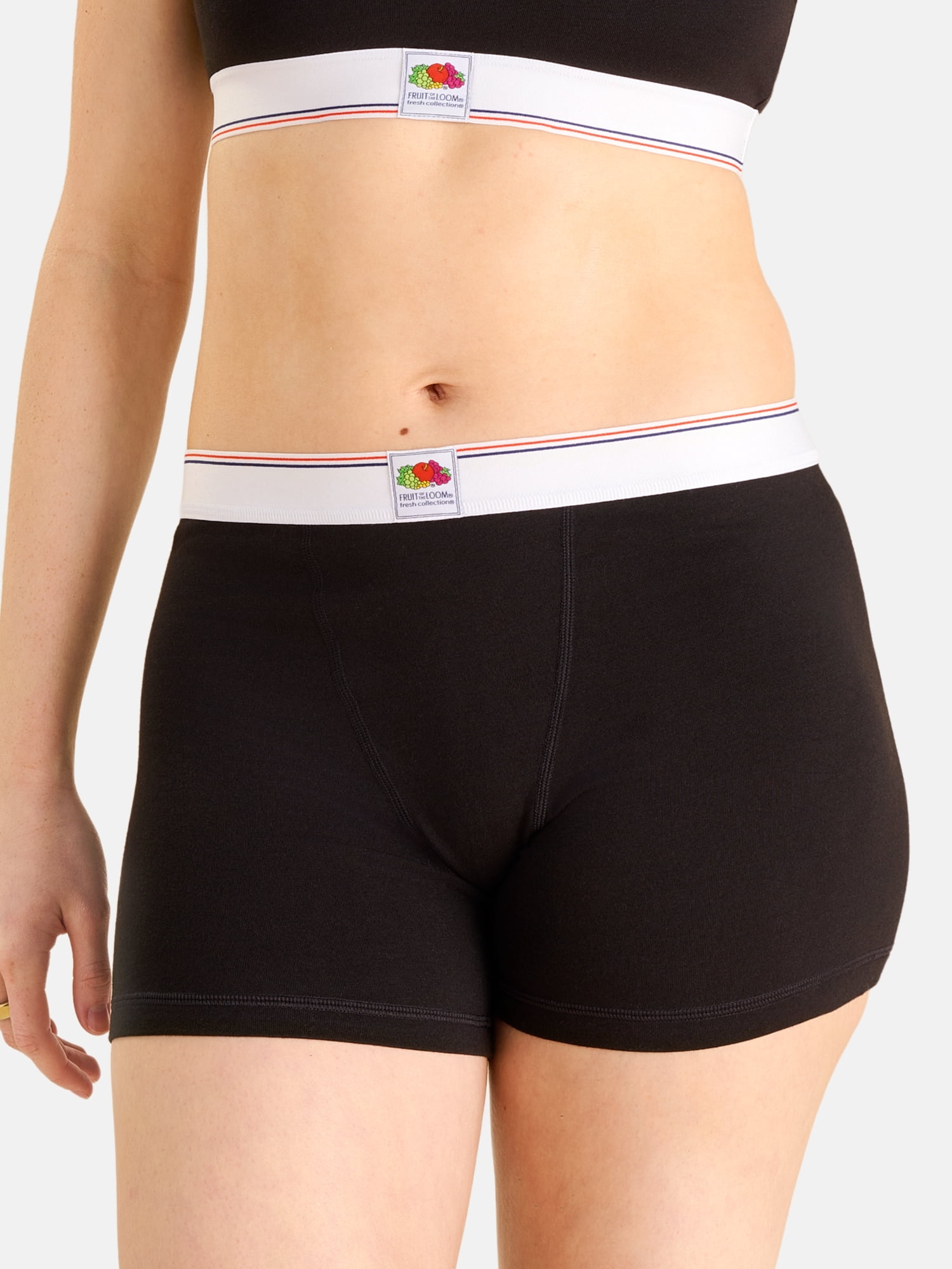 Fresh by Fruit of the Loom 2-Pack Cotton Boxer Short, Sizes XS to XXL