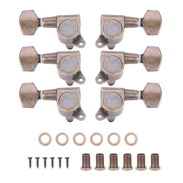 Clavijero de máquina, clavijas de afinación Afinadores Clavijas de afinación de máquina Clavijas de afinación de guitarra Compactas y livianas