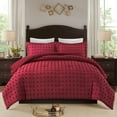 thumbnail image 2 of JML Tufted Design Jacquard Comforter Set Dark Grey Twin 2 Piece, 2 of 5