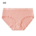 thumbnail image 1 of Guardurnaity Worallymy, 3 uds., ropa interior de algodón para mujer, bragas transpirables para niña, bragas elásticas que absorben la humedad con borde de Ropa interior camafeo marrón METRO Guardurnaity AP000404-08, 1 of 6
