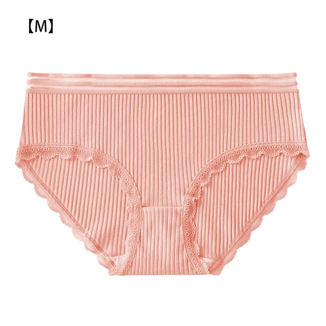 Guardurnaity Worallymy, 3 uds., ropa interior de algodón para mujer, bragas transpirables para niña, bragas elásticas que absorben la humedad con borde de Ropa interior camafeo marrón METRO Guardurnaity AP000404-08