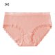 thumbnail image 2 of Jumpingount TureClos, 3 uds., ropa interior de algodón para mujer, bragas transpirables para niña, bragas elásticas que absorben la humedad con borde de Ropa interior camafeo marrón METRO, 2 of 6