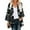 Black, variant on A Look for Every Event,AXXD Casual Loose Printed Sunscreen Chiffon Kimono Lace Cardigan for Women Clearance Black Size 8