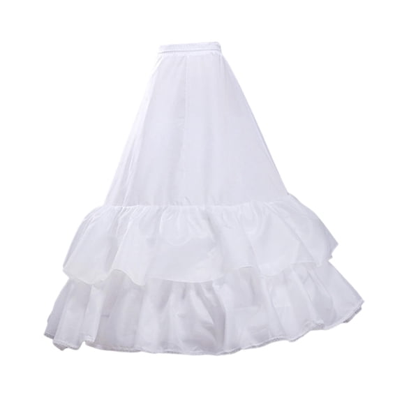 Crinoline Ball Gown Underskirt Layered Polyester Taffeta Comfortable Fit for Stage Show Prom Women