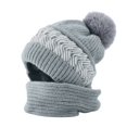 thumbnail image 7 of kaondbfi Kids Travel Essentials Clothing Accessories Beanie Hats for Girls and Boys Winter Knitted Fleece Hood Scarf Coif Winter Kid Knit Hat Warm Hats, 7 of 7