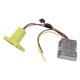 thumbnail image 1 of Adaptador De Batería Convertidor De Voltaje, Múltiples Protectores Salida De 12 V Entrada De 17-55 V Adaptador De Batería Reductor De Voltaje Alta Eficiencia De Conversión Para, 1 of 7