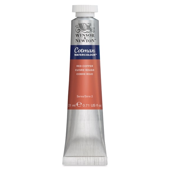 Winsor & Newton Cotman Watercolors - Red Copper, 21 ml, Tube