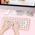 thumbnail image 5 of Wireless Bluetooth Keyboard, Mini Portable 84-key Typewriter Retro, 5 of 5