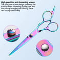 thumbnail image 4 of wingsbro Hair Styling Tools Kit, Professional Barber Scissors 6.7 Inches, Flat & Thinning Hair Cutting Scissors Set, 4 of 7