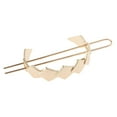 thumbnail image 1 of Pasador para el cabello, pasador para el cabello semicírculo, pasador para el cabello para mujer, accesorio para el cabello de boda para Oro Sunnimix Pinza para hacer moños con cola de caballo, 1 of 7