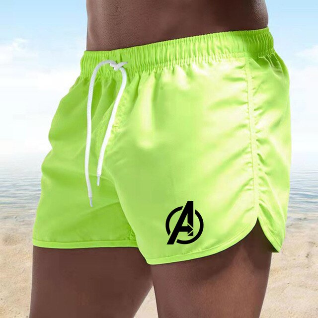 Pantalones cortos de playa para hombre, Bermudas de baño, bañadores de playa, tabla de correr, pantalones deportivos de surf, novedad de verano Fivean unisex