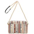 thumbnail image 2 of FORMRS Women Crossbody Purse with Chain Strap Vegan Leather Shoulder Handbag, Brown Abstract Dots, 2 of 7