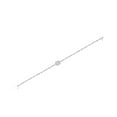 thumbnail image 2 of ARAIYA JEWELRY 10k White Gold Round and Baguette Diamond Tennis Bracelet (2 1/2 Cttw, I-J/ I2-I3), 7", 2 of 6