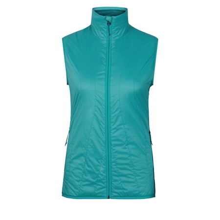Icebreaker Women's Merinoloft Hyperia Lite Hybrid Vest Arctic Teal/Kingfisher S
