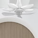 thumbnail image 4 of Ventilador con enchufe jinwen Luz 2700K-6500K regulable ventilador de techo LED plegable para dormitorio, 4 of 8