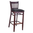 thumbnail image 1 of Tabouret Vertical en Noyer, 1 of 2