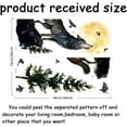thumbnail image 2 of Forest Animal Wall Sticker Self Adhesive Vinyl Watercolor Moon Night Wolf Wall Decor Wolves Home Wallpaper Stickers for Bedroom Living Room PVC Peel and Stick Decals DIY Decors Colorful, 2 of 6