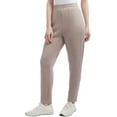 thumbnail image 4 of Danskin Women's Luxe Retro Jogger Sweatpant, Brown, Medium, 4 of 4