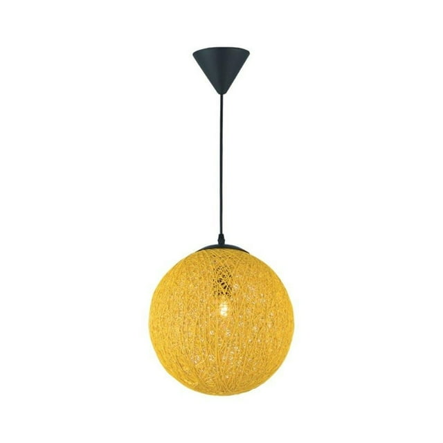 Xtricity - Pendant Light, 11.81 '' Width, From Grant Collection, Yellow