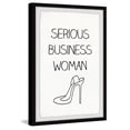 thumbnail image 2 of Marmont Hill Serious Business Woman Framed Wall Art, 24.00" x 1.50", 2 of 6