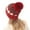 Red, variant on Dyfzdhu Beanie Hats for Women Winter Warm Cable Knitted Casual Hat Beige