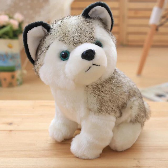 Juguete de Peluche Perro Husky Kawaii XianweiShao Relleno Suave