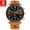 Gold Black l, variant on Men Watch Fashion Chronograph Leather Quartz Watches Waterproof Luminous Top Brand Luxury Casual Sport Men's Wristwatch