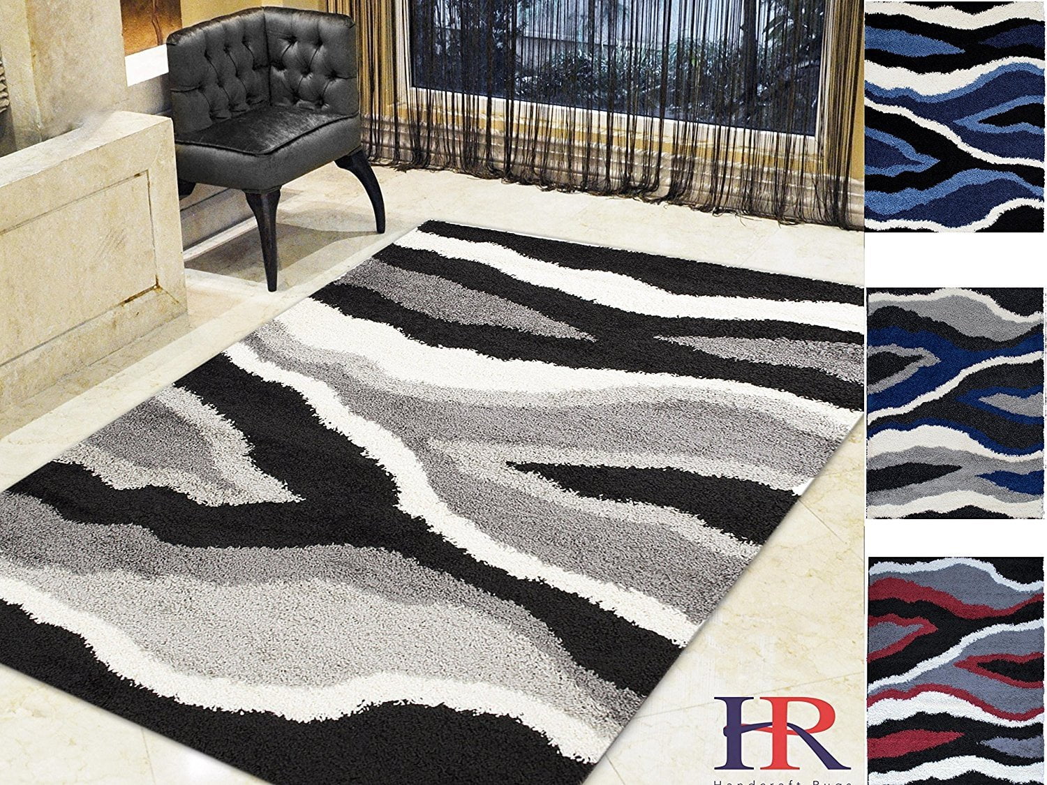 Handcraft Rugs Shed Free Shaggy Area Rugs Contemporary