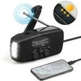 thumbnail image 1 of MesaSe Hand Crank Emergency Radio  Portable Radio Solar Powerd AM FM WB NOAA Weather Radio with SOS Alarm  Cell Phone Charge, 1 of 7